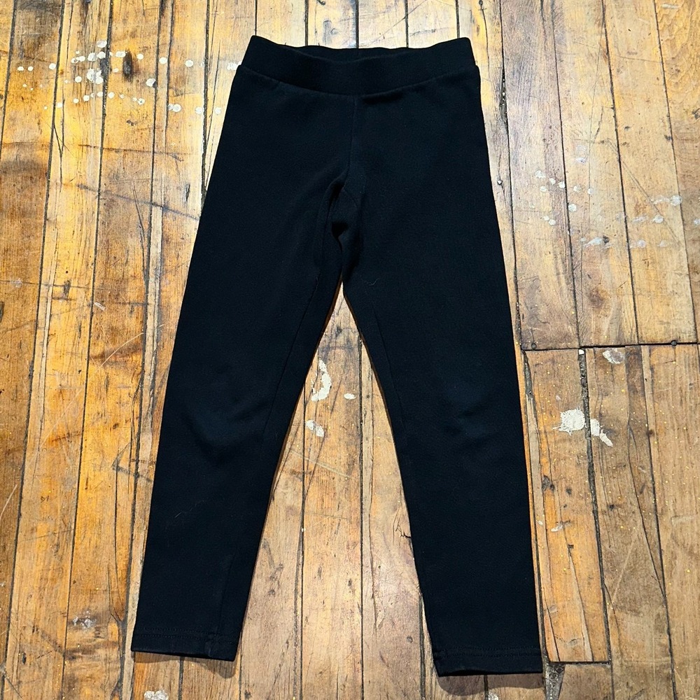 Old Navy Leggings Women's Medium Black Cropped‎ Cozy-Lined Skinny Fit Activewear